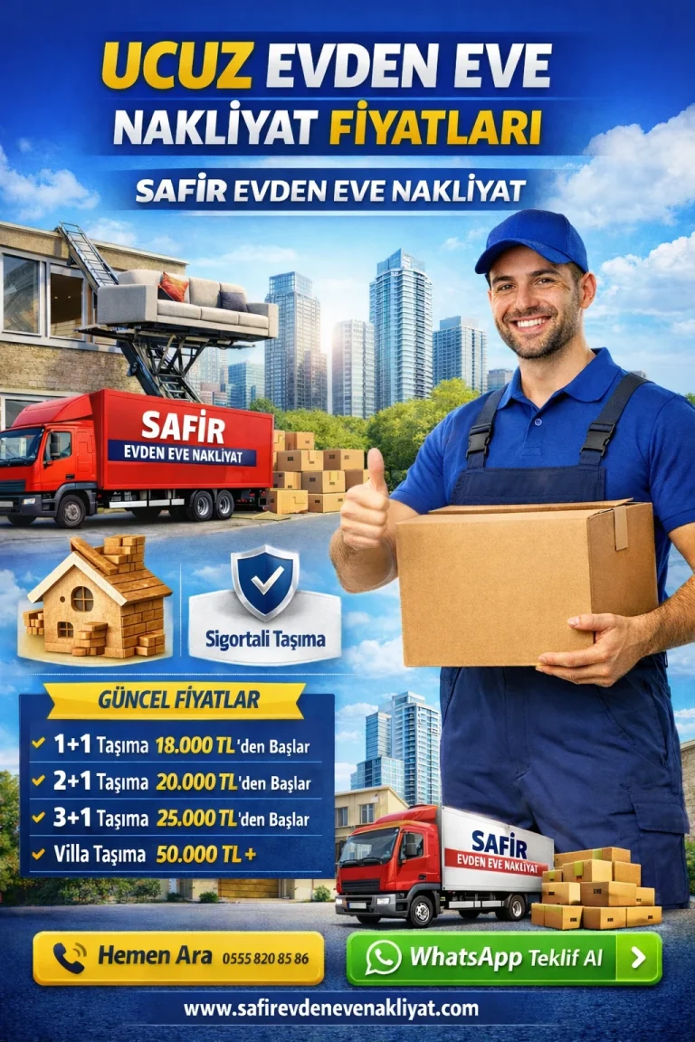 Ucuz Evden Eve Nakliyat Fiyatları